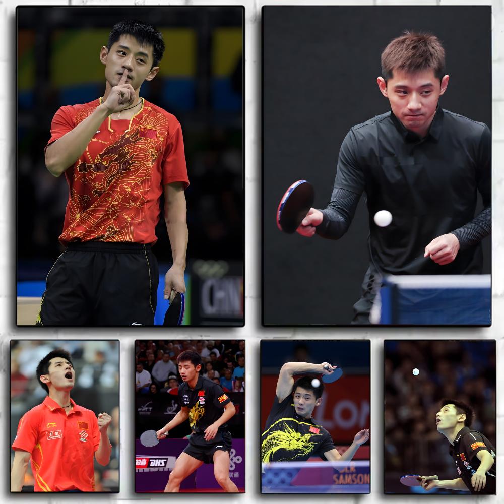 เทเบิลเทนนิสจาง จี๋เค่อโปสเตอร - Table Tennis Zhang Jike บทวิจารณ์และราคา
