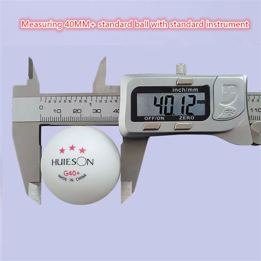 Huieson 50/100 ชิ้นคุณภาพสูงลู - Table Tennis Olympics บทวิจารณ์และราคา