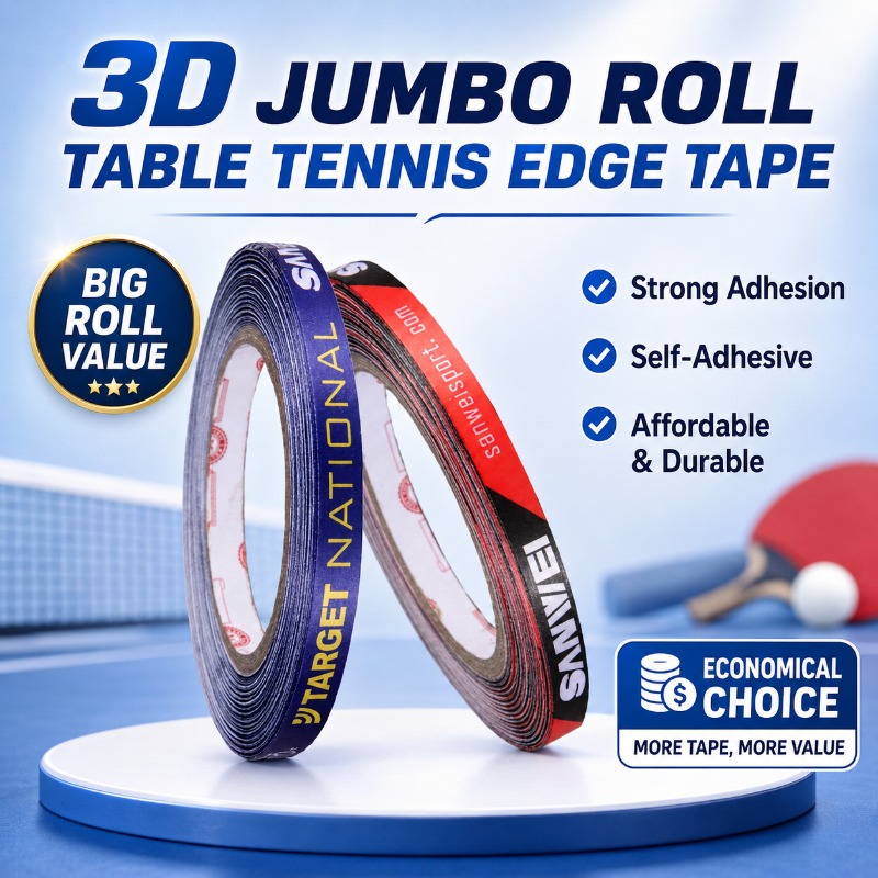 เทปขอบไม้ปิงปอง Sanwei แท้ ขนา - Table Tennis Loki บทวิจารณ์และราคา