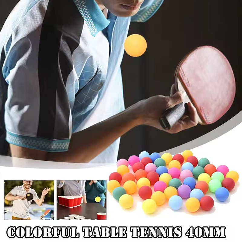 ลูกปิงปองพลาสติกหลากสี 50 ชิ้น - Table Tennis Olympics บทวิจารณ์และราคา
