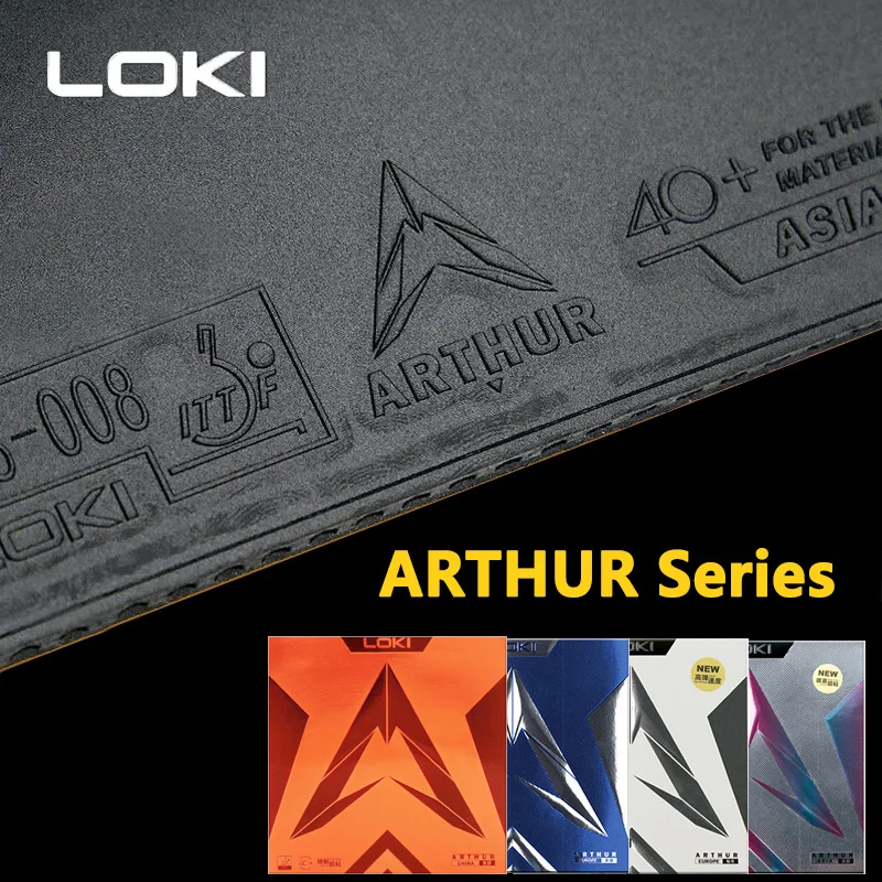 Loki Arthur ยางลายกีฬาปิงปองแบ - Table Tennis Loki บทวิจารณ์และราคา